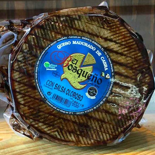 Queso de Cabra Curado con Vino Oloroso